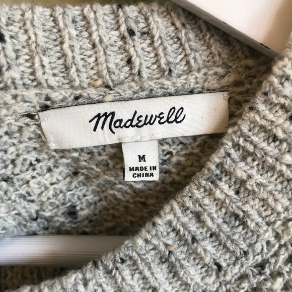 MADEWELL Button Back Sweater Dress - Picture 4 of 8